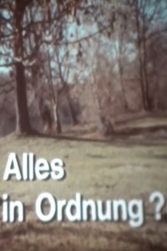 Movie poster for Alles in Ordnung? (1986)