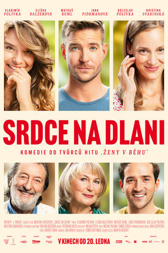 Srdce na dlani poster