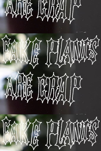Movie poster for FAKE PLANTS ARE CRAP