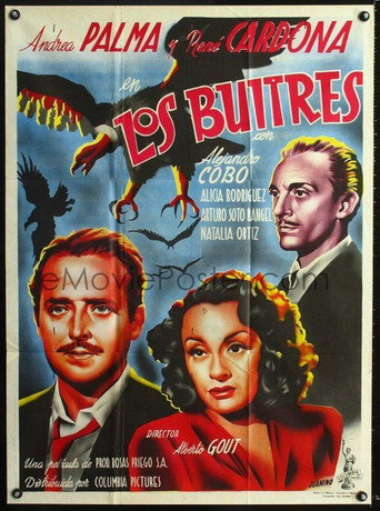 Movie poster for Los buitres sobre el tejado (1946)