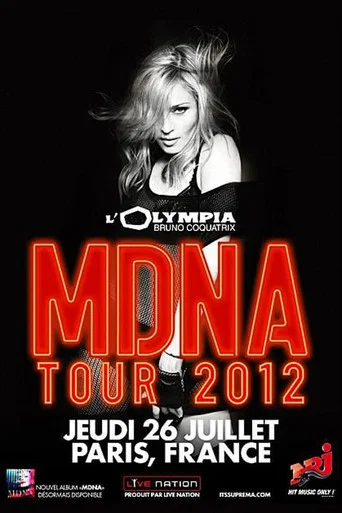 Movie poster for Madonna: Live at Paris Olympia (2012)