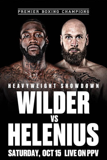 Movie poster for Deontay Wilder vs. Robert Helenius (2022)