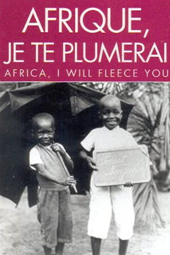 Movie poster for Africa, I Will Fleece You (1993)