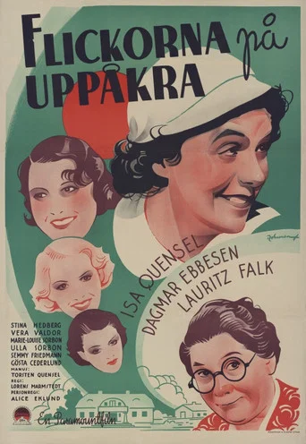 Movie poster for Flickorna på Uppåkra (1936)