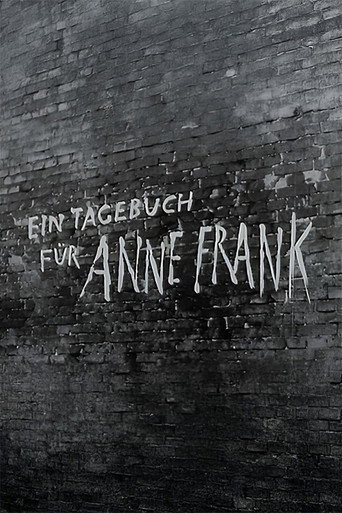 Movie poster for A Diary For Anne Frank (1959)