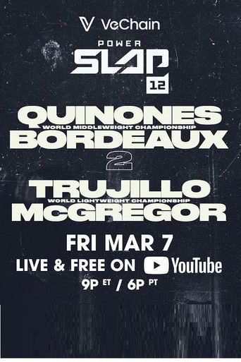 Power Slap 12: Bordeaux vs. Quinonez 2 poster