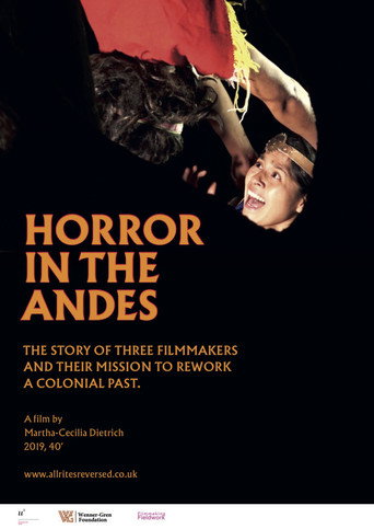 Movie poster for Horror in the Andes: Ayacuchean Cinema in the Making (2020)