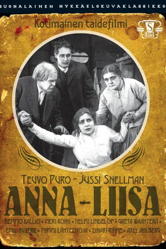 Movie poster for Anna-Liisa (1922)