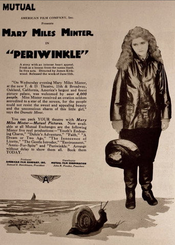 Movie poster for Periwinkle (1917)