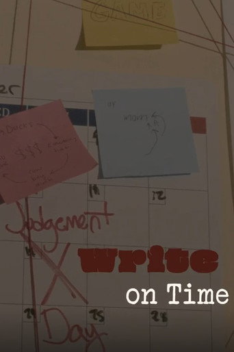 Movie poster for Write on Time (2024)