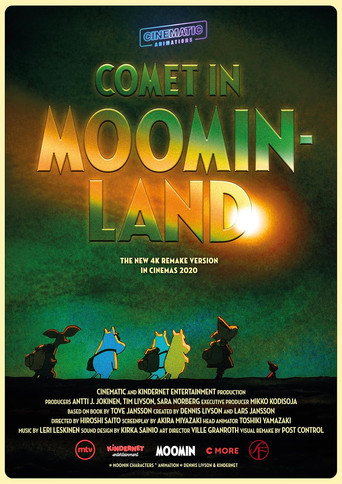 Movie poster for Comet in Moominland (2023)