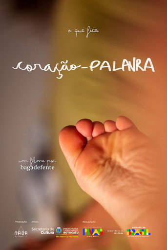 Movie poster for coração-PALAVRA