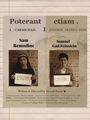 Movie poster for Poterant etiam. (2026)