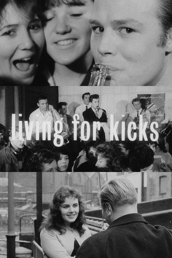 Movie poster for Living for Kicks (1960)