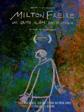 Movie poster for Milton Freire, um grito além da história (2020)