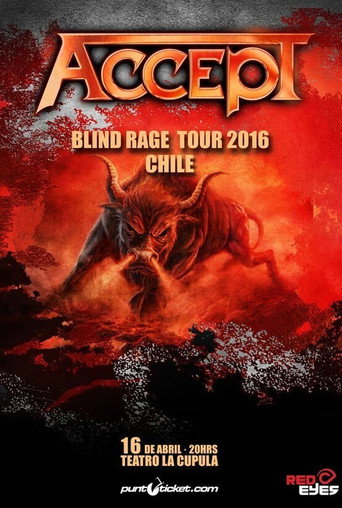 Movie poster for Accept : Live in Chile (2014)