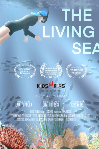 Movie poster for The Living Sea (2021)