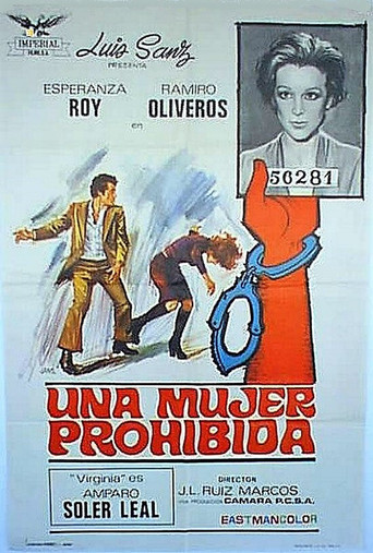 Una mujer prohibida poster