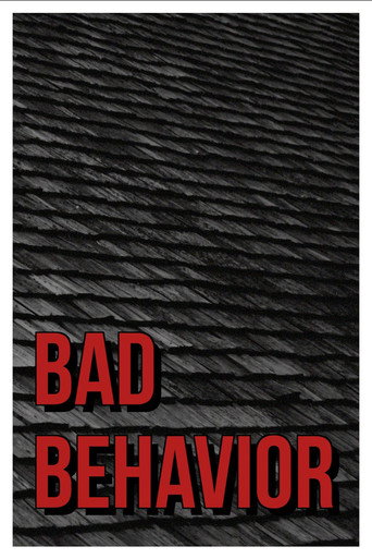 Movie poster for Bad Behavior (2021)