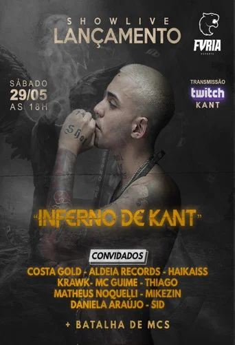 Movie poster for Kant - Inferno de Kant  Ao Vivo (2021)