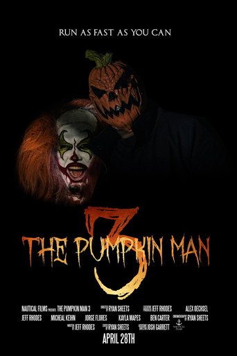 Movie poster for The Pumpkin Man 3 (2017)