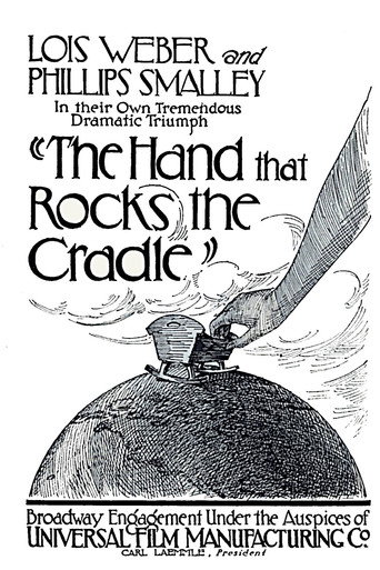 Movie poster for The Hand That Rocks the Cradle (1917)