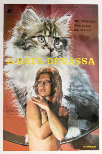 Movie poster for A Gata Devassa (1975)