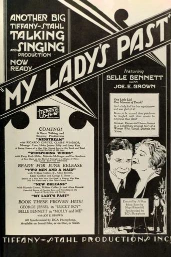 Movie poster for My Lady's Past (1929)