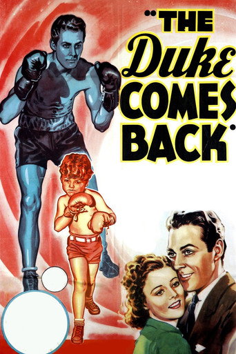Movie poster for The Duke Comes Back (1937)