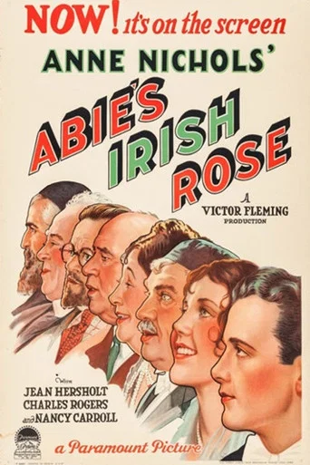 Movie poster for Abie's Irish Rose (1928)