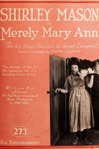 Movie poster for Merely Mary Ann (1920)
