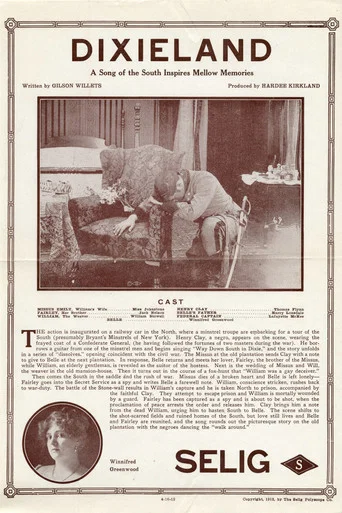 Movie poster for Dixieland (1913)