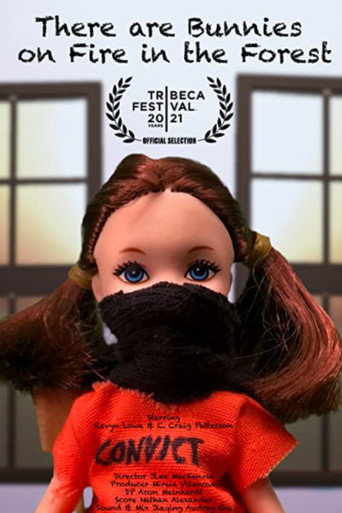 Movie poster for There Are Bunnies On Fire In The Forest (2021)