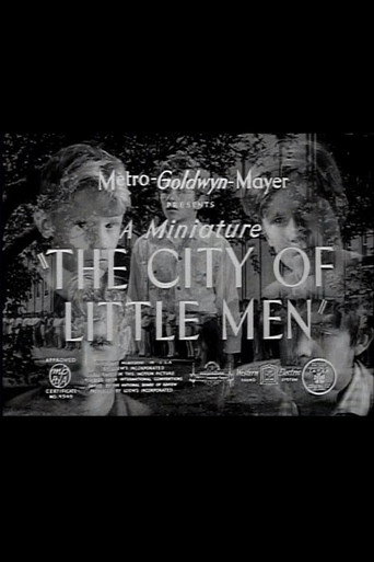 Movie poster for The City of Little Men (1938)