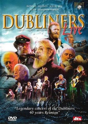 Movie poster for The Dubliners: Live - 40 Years Reunion Concert