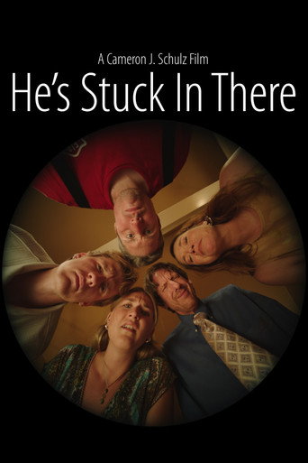 Movie poster for He's Stuck In There (2026)