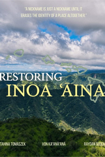 Movie poster for Restoring Inoa ʻĀina