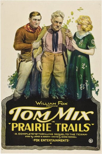 Movie poster for Prairie Trails (1920)