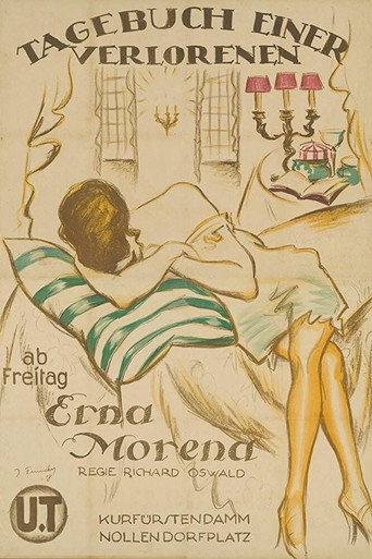 Movie poster for Diary of a Lost Woman (1918)