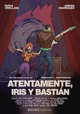 Movie poster for Atentamente, Iris y Bastián (2026)
