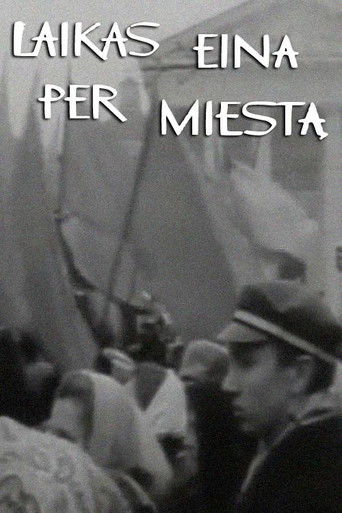 Time Walks Through the City poster