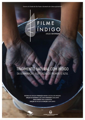Movie poster for Tingimento Natural com Índigo: Da Germinação À Extração do Pigmento Azul (2018)