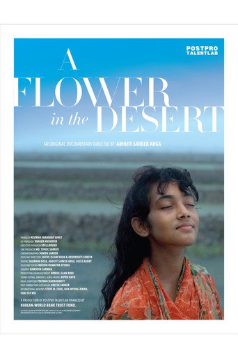 Movie poster for A Flower in the Desert (2025)