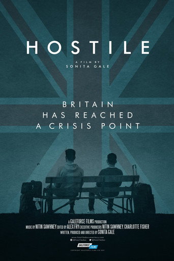 Movie poster for Hostile (2021)