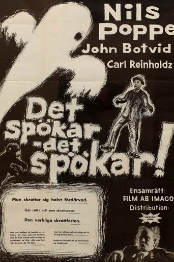 Movie poster for Det spökar - det spökar... (1943)