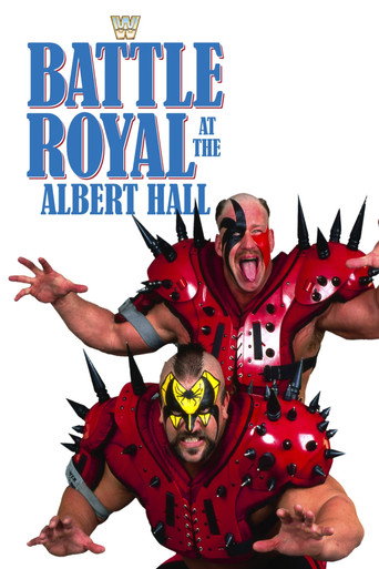 Movie poster for WWE Battle Royal at the Albert Hall (1991)