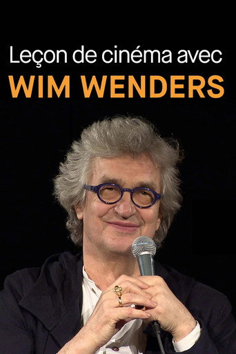 Movie poster for Leçon de cinéma avec Wim Wenders (2018)