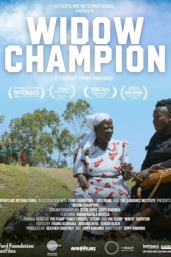 Movie poster for Widow Champion (2025)