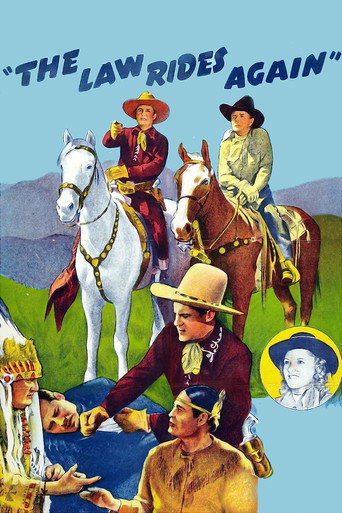 Movie poster for The Law Rides Again (1943)
