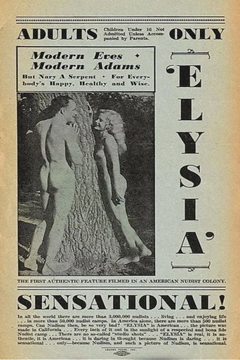 Movie poster for Elysia, Valley of the Nude (1933)